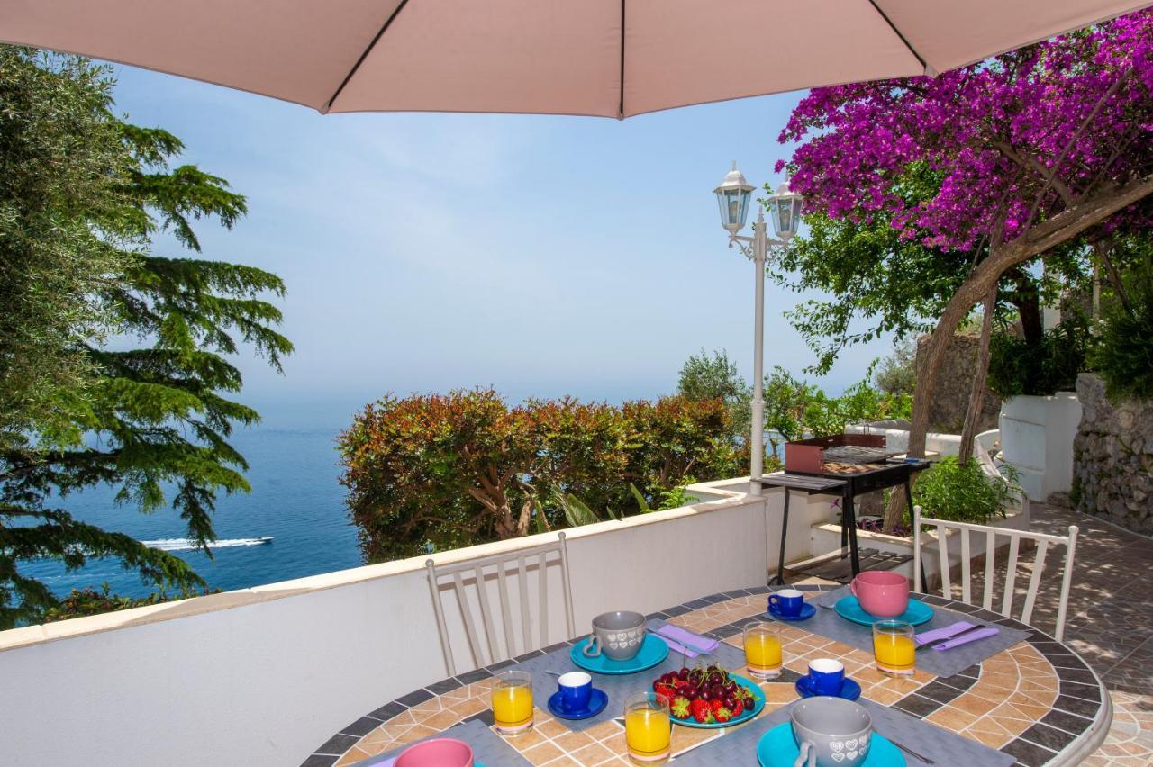 プライアーノ Casa Albatrosヴィラ エクステリア 写真